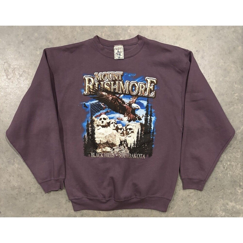 Vintage Mount Rushmore Sweatshirt Adult XL 90s South Dakota Made In USA Alore